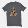Christmas Tree Kittens-Mens-Basic-Tee-Vallina84