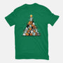 Christmas Tree Kittens-Womens-Fitted-Tee-Vallina84