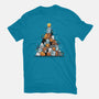 Christmas Tree Kittens-Mens-Basic-Tee-Vallina84