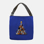 Christmas Tree Kittens-None-Adjustable Tote-Bag-Vallina84
