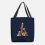 Christmas Tree Kittens-None-Basic Tote-Bag-Vallina84