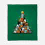 Christmas Tree Kittens-None-Fleece-Blanket-Vallina84