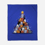 Christmas Tree Kittens-None-Fleece-Blanket-Vallina84