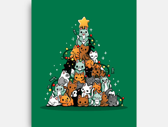 Christmas Tree Kittens