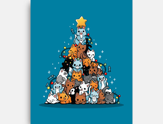 Christmas Tree Kittens