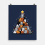 Christmas Tree Kittens-None-Matte-Poster-Vallina84