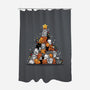 Christmas Tree Kittens-None-Polyester-Shower Curtain-Vallina84