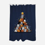 Christmas Tree Kittens-None-Polyester-Shower Curtain-Vallina84