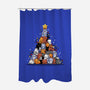 Christmas Tree Kittens-None-Polyester-Shower Curtain-Vallina84