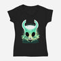The Knight Of Hollow-Womens-V-Neck-Tee-hypertwenty