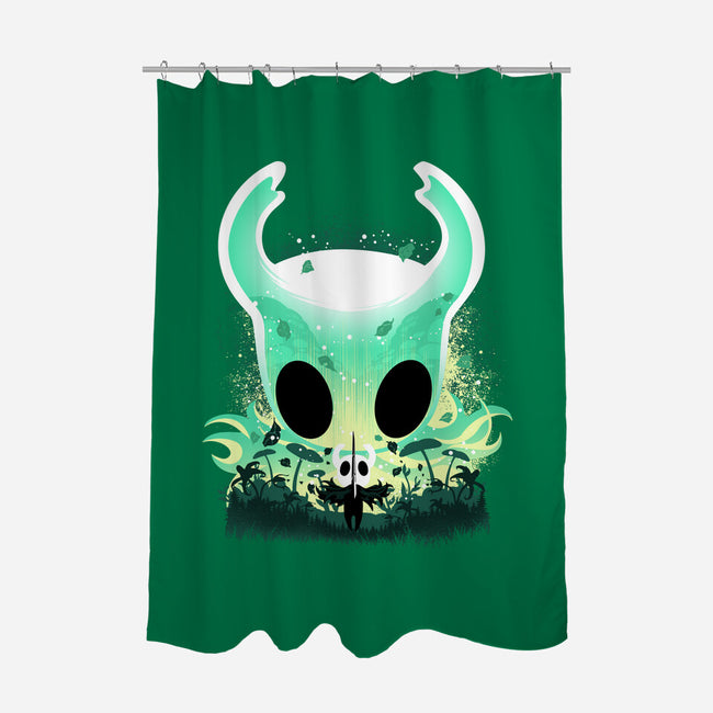 The Knight Of Hollow-None-Polyester-Shower Curtain-hypertwenty