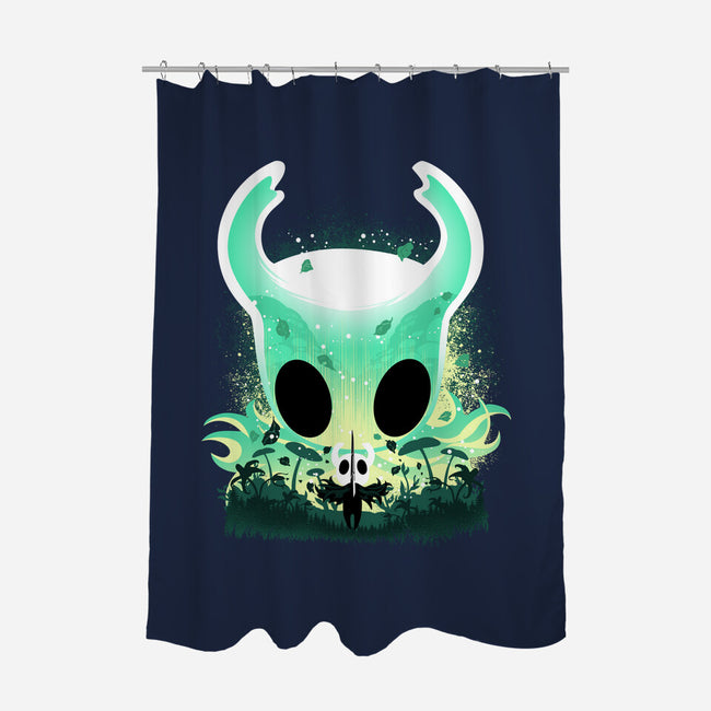The Knight Of Hollow-None-Polyester-Shower Curtain-hypertwenty