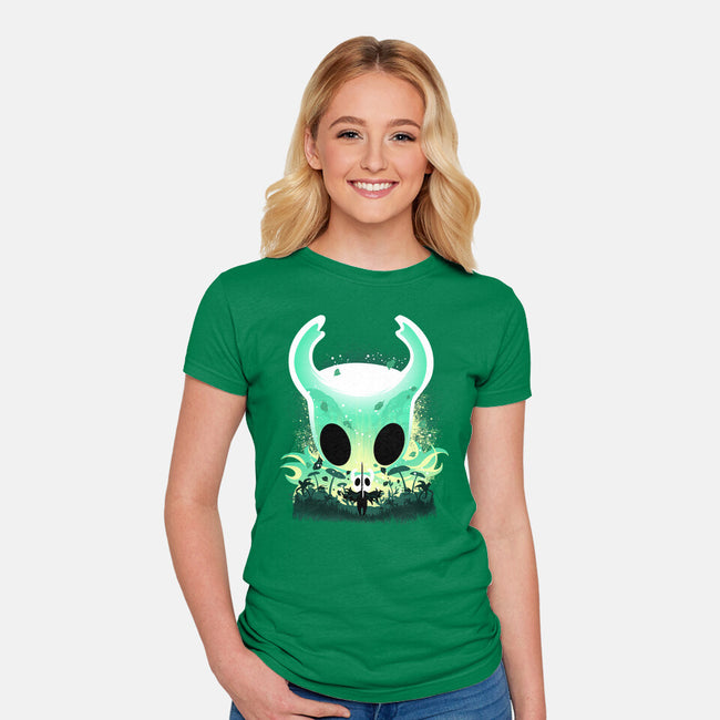 The Knight Of Hollow-Womens-Fitted-Tee-hypertwenty