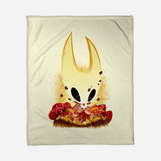 The Hornet Of Silksong-None-Fleece-Blanket-hypertwenty