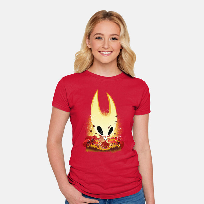 The Hornet Of Silksong-Womens-Fitted-Tee-hypertwenty