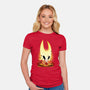 The Hornet Of Silksong-Womens-Fitted-Tee-hypertwenty
