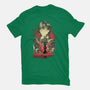 Silent Blossom-Womens-Fitted-Tee-hypertwenty