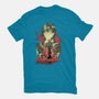 Silent Blossom-Womens-Fitted-Tee-hypertwenty