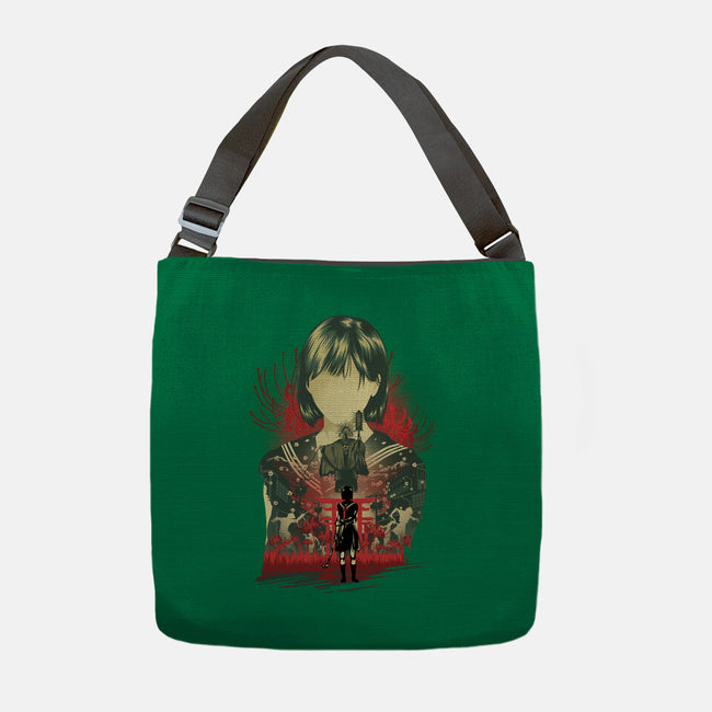 Silent Blossom-None-Adjustable Tote-Bag-hypertwenty