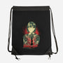 Silent Blossom-None-Drawstring-Bag-hypertwenty