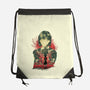 Silent Blossom-None-Drawstring-Bag-hypertwenty