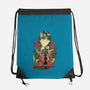 Silent Blossom-None-Drawstring-Bag-hypertwenty