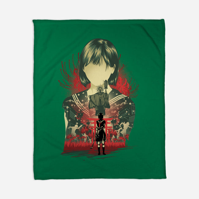 Silent Blossom-None-Fleece-Blanket-hypertwenty