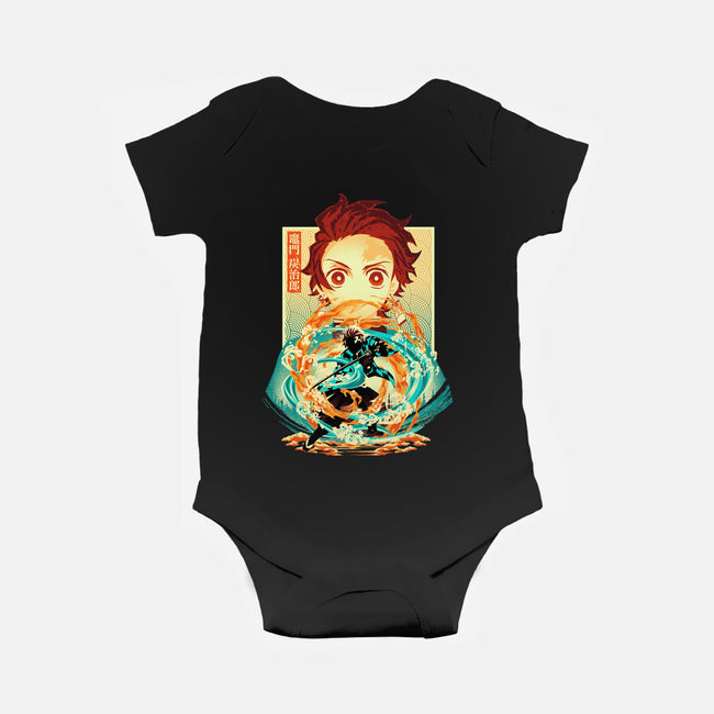 Water And Flame Within-Baby-Basic-Onesie-hypertwenty