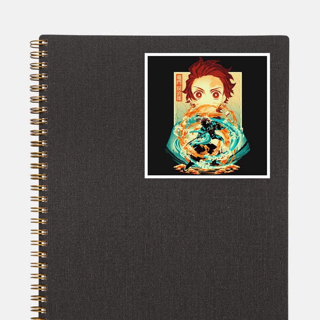 Water And Flame Within-None-Glossy-Sticker-hypertwenty