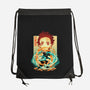 Water And Flame Within-None-Drawstring-Bag-hypertwenty