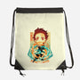 Water And Flame Within-None-Drawstring-Bag-hypertwenty