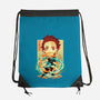 Water And Flame Within-None-Drawstring-Bag-hypertwenty