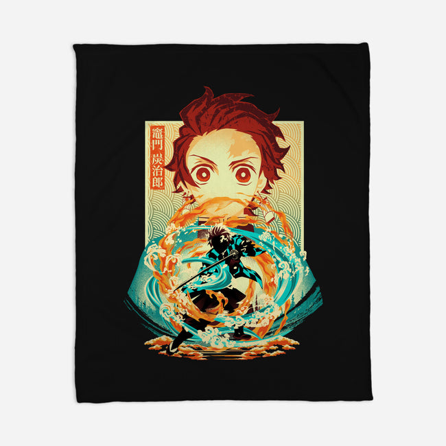 Water And Flame Within-None-Fleece-Blanket-hypertwenty