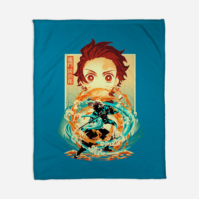 Water And Flame Within-None-Fleece-Blanket-hypertwenty