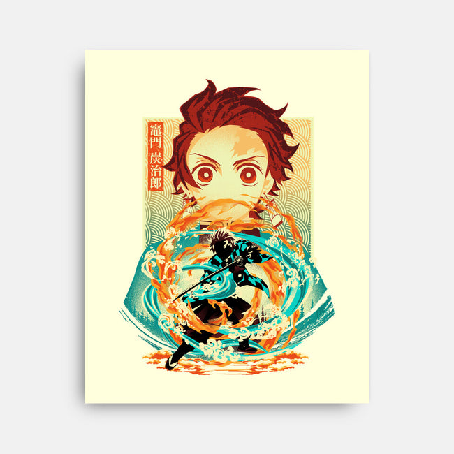 Water And Flame Within-None-Stretched-Canvas-hypertwenty