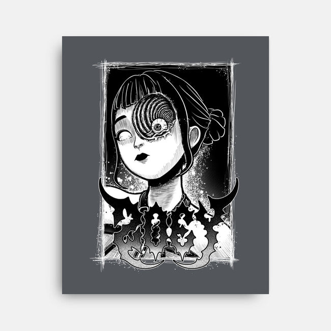 Spiral Zoey-None-Stretched-Canvas-Astrobot Invention