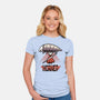 Princess And The Bell Beast-Womens-Fitted-Tee-Astrobot Invention