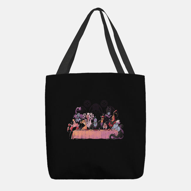 Dinner Of Villains-None-Basic Tote-Bag-Arigatees