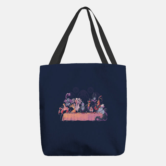 Dinner Of Villains-None-Basic Tote-Bag-Arigatees