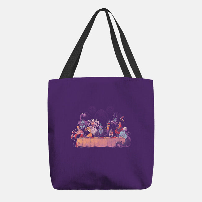 Dinner Of Villains-None-Basic Tote-Bag-Arigatees