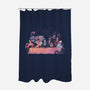 Dinner Of Villains-None-Polyester-Shower Curtain-Arigatees