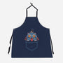 Blue Tiger Pocket-Unisex-Kitchen-Apron-Arigatees