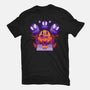 Pacman Ouija-Womens-Fitted-Tee-Samuel