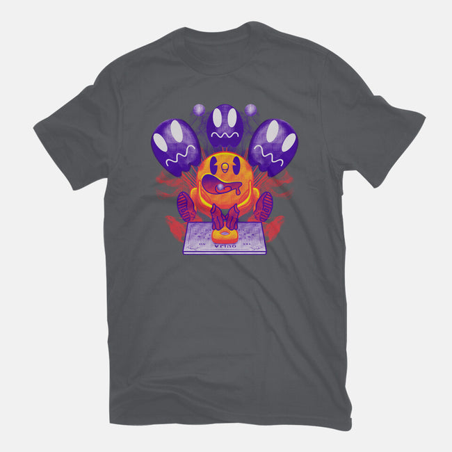 Pacman Ouija-Womens-Fitted-Tee-Samuel