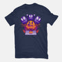 Pacman Ouija-Womens-Fitted-Tee-Samuel
