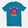 Pacman Ouija-Womens-Fitted-Tee-Samuel