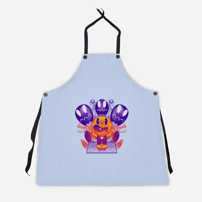 Pacman Ouija-Unisex-Kitchen-Apron-Samuel