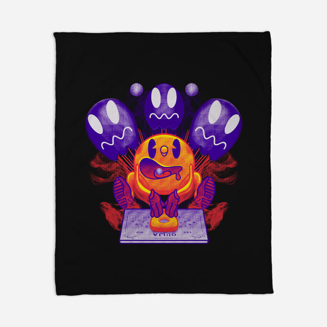 Pacman Ouija-None-Fleece-Blanket-Samuel