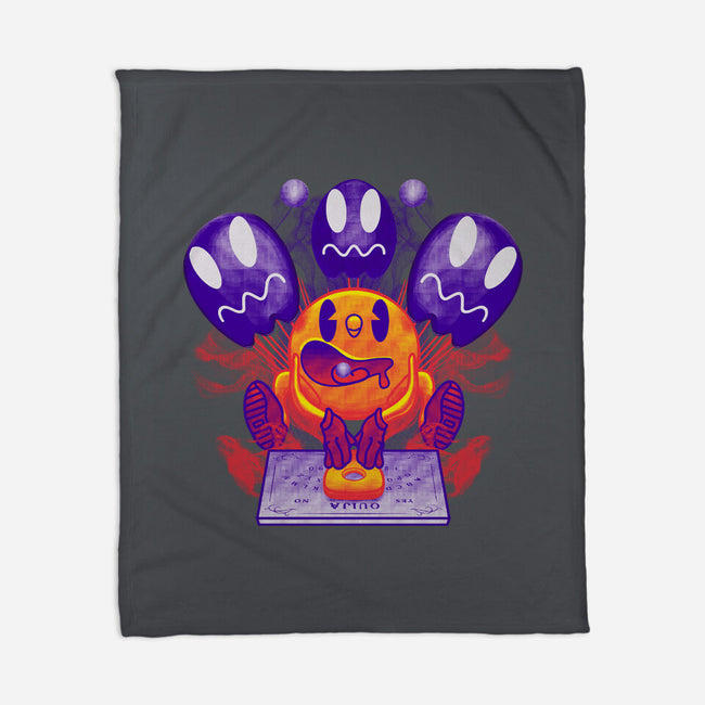 Pacman Ouija-None-Fleece-Blanket-Samuel