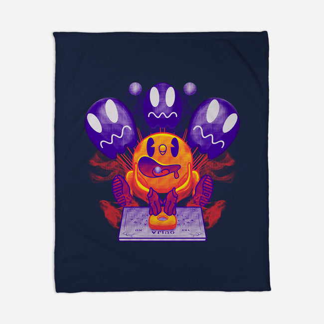 Pacman Ouija-None-Fleece-Blanket-Samuel